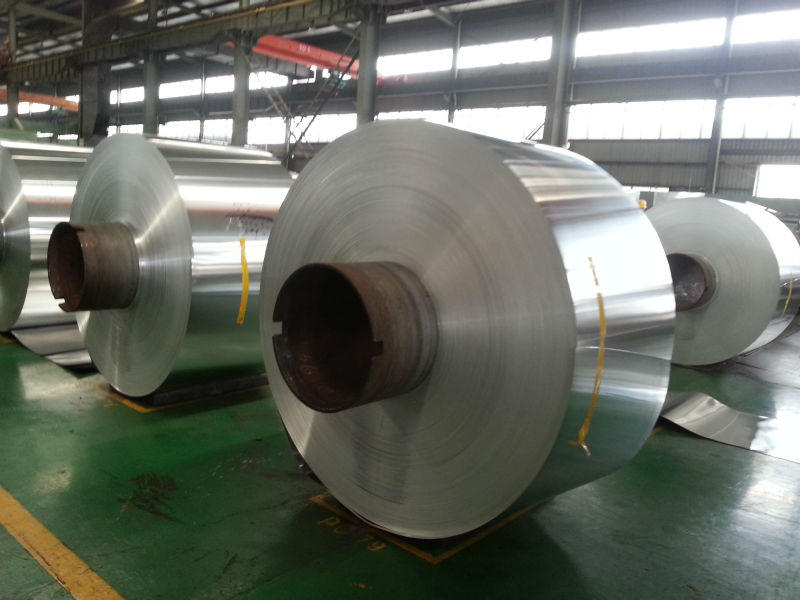 AA8011/ AA1235 Industry Bulk Aluminium Foil Jumbo Roll , Aluminum Foil Bulk Roll