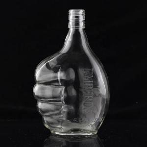 Wholesale Industrial 700ml Glass Bottle for Beverage Industry in Thumb Shape from china suppliers