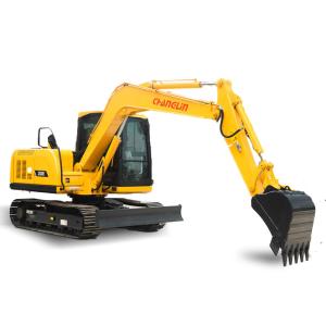 Wholesale Changlin 8 Ton Mini Excavator Machine ZG080 Small Crawler Excavator from china suppliers