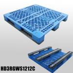 40" X 48" Plastic Racking Pallets heavy duty plastic pallets with 8 steel pipes