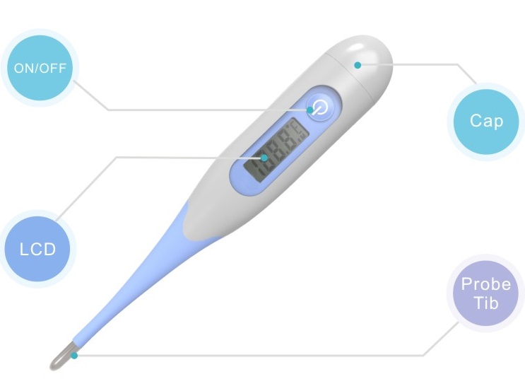 Flexible Waterproof Digital Thermometer Body Thermometer Digital Thermometer Prices