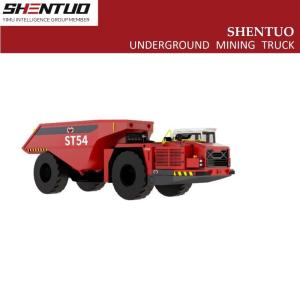 Wholesale 54Ton Mineral Mine Scoop Underground Copper Mine Used ST54 Dump Trucks from china suppliers