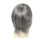 6" Full Head Hair Wig for Men Super Thin Skin Indian Men Hair Toupee Wig