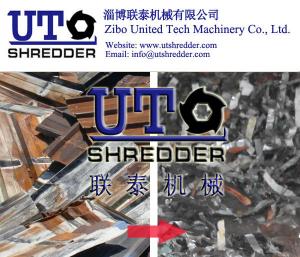 China scrap steel sheet , waste PPGI treatment machine, PPGI crusher, alumina foil, steel foil shredder / crusher / recycling on sale