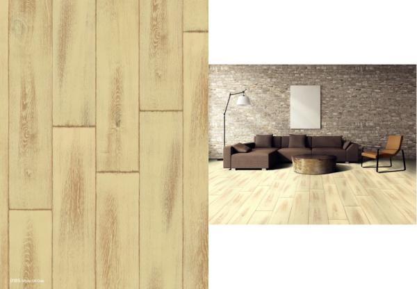 2016 Latest color Interlocking wood grain luxury Vinyl Flooring LVT PVC material