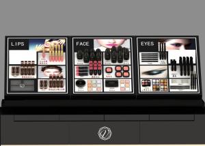 Wholesale Crack Prevention Cosmetic Counter Display Customized Size For Brand Flagship Shop from china suppliers