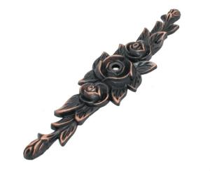 Wholesale Red Copper Flower Pattern Furniture Ornament Hardware Decorative Plated from china suppliers