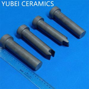 China SSiC Silicon Carbide Ceramic Rod , High Strength Carborundum Rod on sale