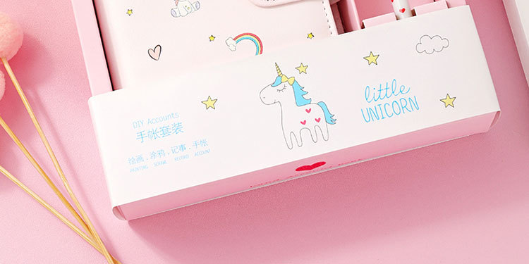 Customized Logo Imitation Leather Notepad Hand Ledger Notebook And Pen Stationery Set