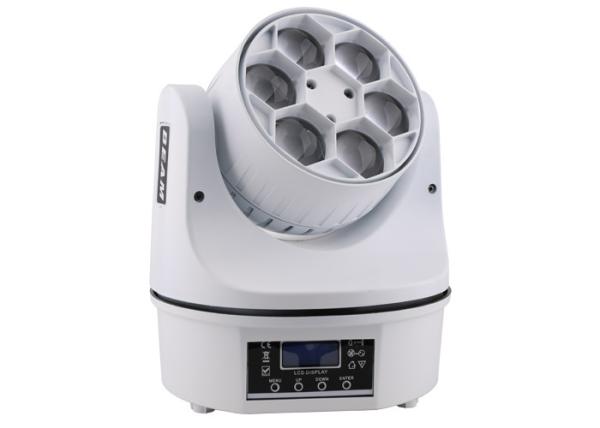6 X15w Rgbw Bee Moving Head Led Disco Light High Brightness 110 - 240v Sound