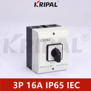 Wholesale 16A 230-440V IP65 Waterproof Rotary Cam Switch With Enclosure from china suppliers