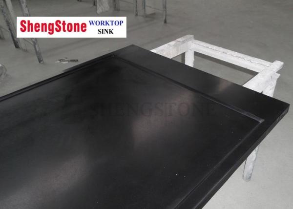 Mohs' Hardness Marine Edge Countertop Chemicals / Heat Resistance Lignt Grey