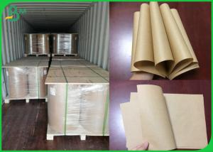 Wholesale Recycled 70GSM Uncoated Brown Kraft Paper Roll For Making Envelope from china suppliers