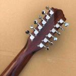 Top quality solid top custom guild jumbo 12 strings gloss finishing acoustic