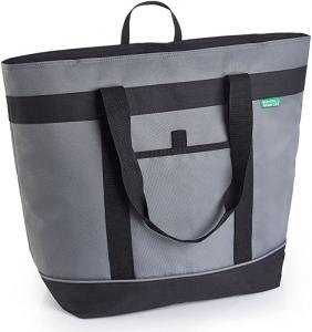 China Gray Insulated Cooler Bag HD Thermal Soft Sided Insulated Cooler on sale