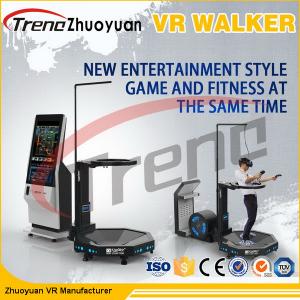 Wholesale Black Amusement Park Virtual Reality Treadmill With Free Shooting Games from china suppliers