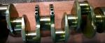 Forged Steel Diesel Engine Crankshaft High Class Level For Diesel Engine 3306