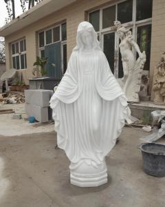 Wholesale High quality stone carving and statues Virgin Mary statue for sale from china suppliers
