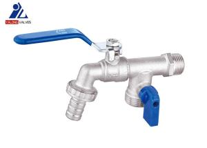 Wholesale Two Head ISO14001 Water Flow Valve Bibcock Washing Machine Valve from china suppliers