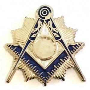 China Enamel Metal Lapel Pins Symbols Classical Freemason Brooch Gifts Masonic Badges on sale