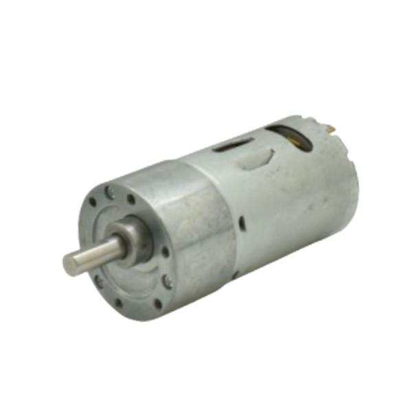 GB37-545 37mm 6V 12V 24v Electric Motor With Gearbox Ratio10:1 18.1:1 150:1 450