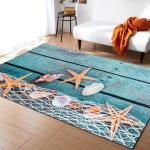 Living room large carpet, bedroom floor mat, scenic, artistic, cute, non slip