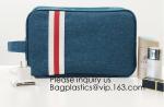 Wholesale Custom Logo Mini Small Blank Black Cotton Canvas Travel Cosmetic Pouch
