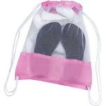 Customizable Mesh Drawstring Backpacks Eco-friendly Cloth Drawstring Bag
