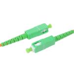 ELETECK APC-SC APC-SM Fiber Optic Jumper Cable 3mm Extension Patch Cord