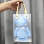Best Gift Private Label Cute Bear Shower Microfiber Soft Gift Sets Face Towels
