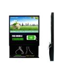 18.5 " Shopping Mall Advertising Touch Screen Machine With Charging Staion For