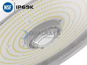 Wholesale IP66 IK10 200W 28000 Lumen 5 Year Warranty UFO LED High Bay Light For Food Industry from china suppliers