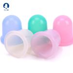 Silicone Cupping Therapy 4 Pcs Set - Facial & Body Massage Cups With Free Anti