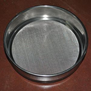 Wholesale Laboratory Wire Mesh Sieve , 10 30 50 60 80 Micron Stainless Steel Fine Mesh Sieve from china suppliers