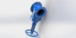 ANSI Durable Cast Iron Water Gate Valve For Industrial