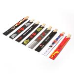 Customised Custom Logo High Quality Disposable Wooden ChopSticks Reusable