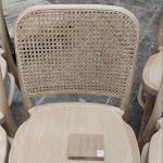 Dining Chair Modern Rattan Frame Banquet Chair for Events W45cm*D51cm*H83cm
