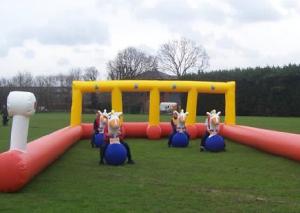 Wholesale Waterproof Inflatable Sports Games / Safe Inflatable Bull Riders For Team Building from china suppliers