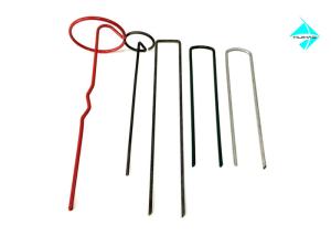 Wholesale Carbon Steel Ground Grass Staple Pins， Landscape Fabrics Turf Pins 4&quot;-14&quot; Length from china suppliers