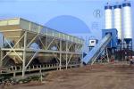 HZS90 Belt Type Concrete Batching Plant, Automatic Concrete Batching Plant