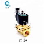 2T Lpg Gas Solenoid Valve 12V 24V 110V 220V 3/4 Inch Normal Working Temperature