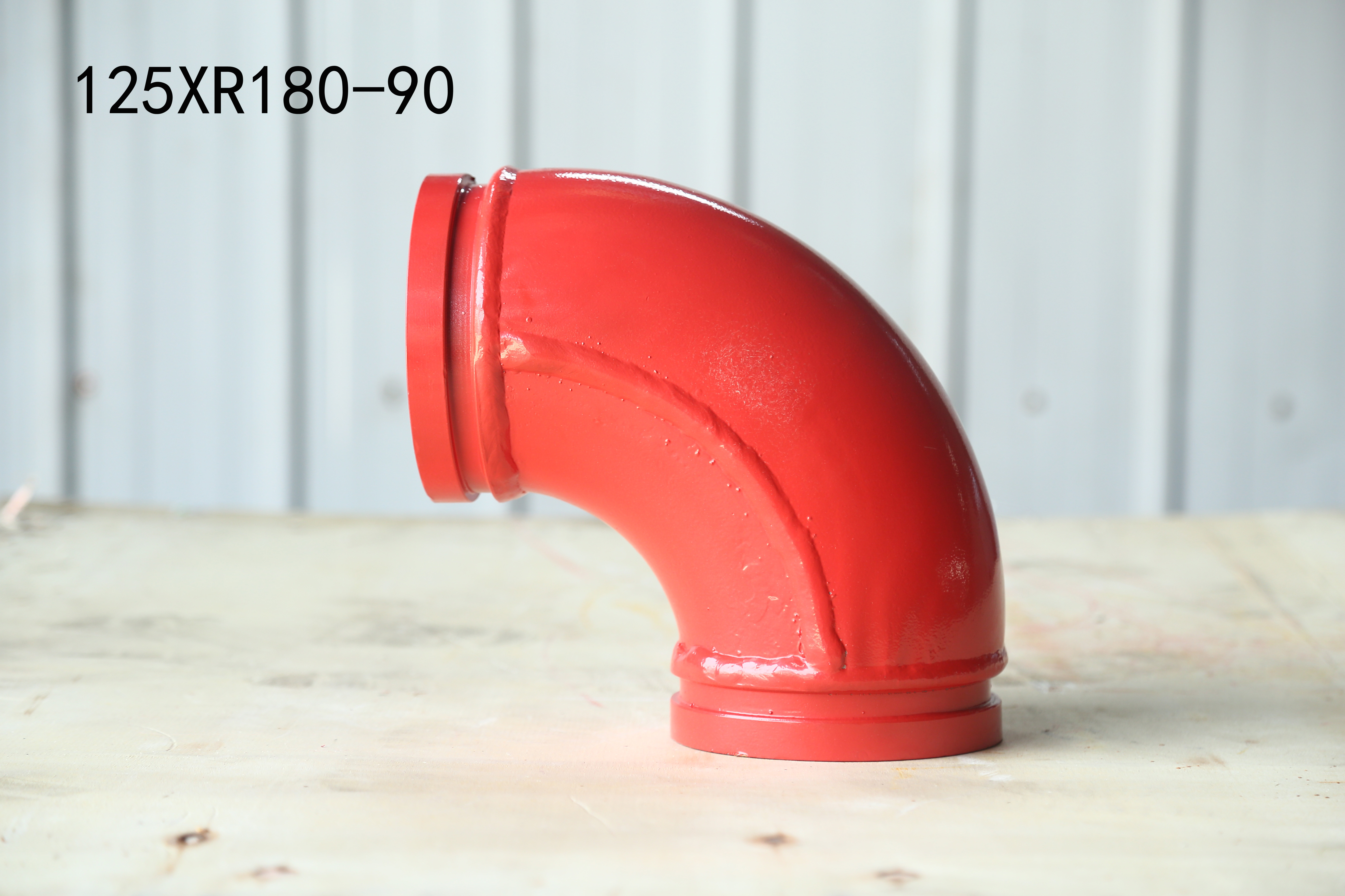 Double Bend Pipe 125*R180-90 Pump truck elbow concrete transfer pump pipe