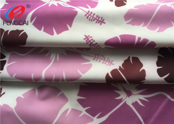 Quality Dry Fit Printed Lycra Polyester Spandex Fabric for sale