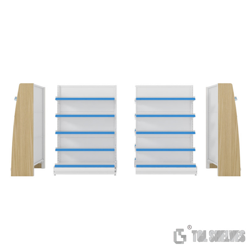 Powder Coating Medical Store Display Rack TGL ODM Stainless Steel Material