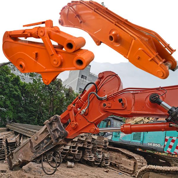 Manufacturer 6 - 50Ton Excavator Tunnel Boom Arm For Hitachi Kobelco Sanny Cat