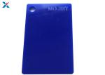 1/8 Inch Thick Blue Plexiglass Sheets For Advertising Displays / Signs