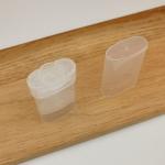 Oval Twist Up Cardboard Plastic Deodorant Bottle Containers Stick 15ml 15g For