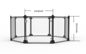 Wholesale 36&quot; Medium Transparent Portable Pet Playpen For Dogs Square Or Rectangle from china suppliers