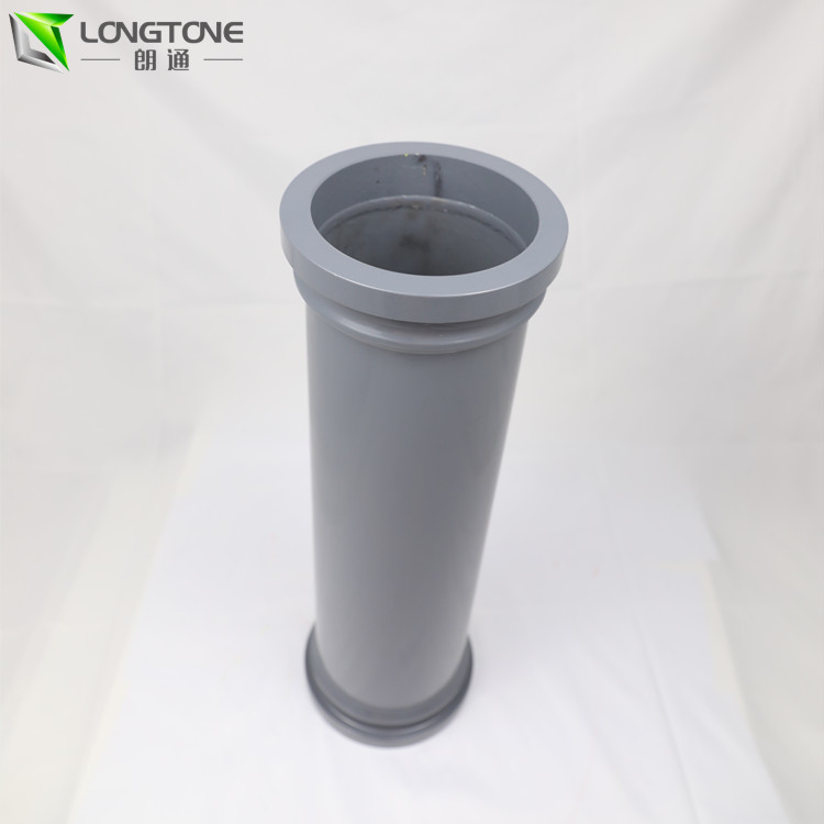 Dn125 Hardened Single Wall Pipe Seamless Straight Concrete Pump Pipe