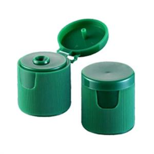 Wholesale 24410 Plastic Ribbed Lid Plastic Flip Top Cap for Plastic Bottle 24410 from china suppliers